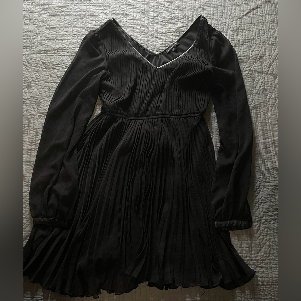 Double Zero Black Flowy Dress